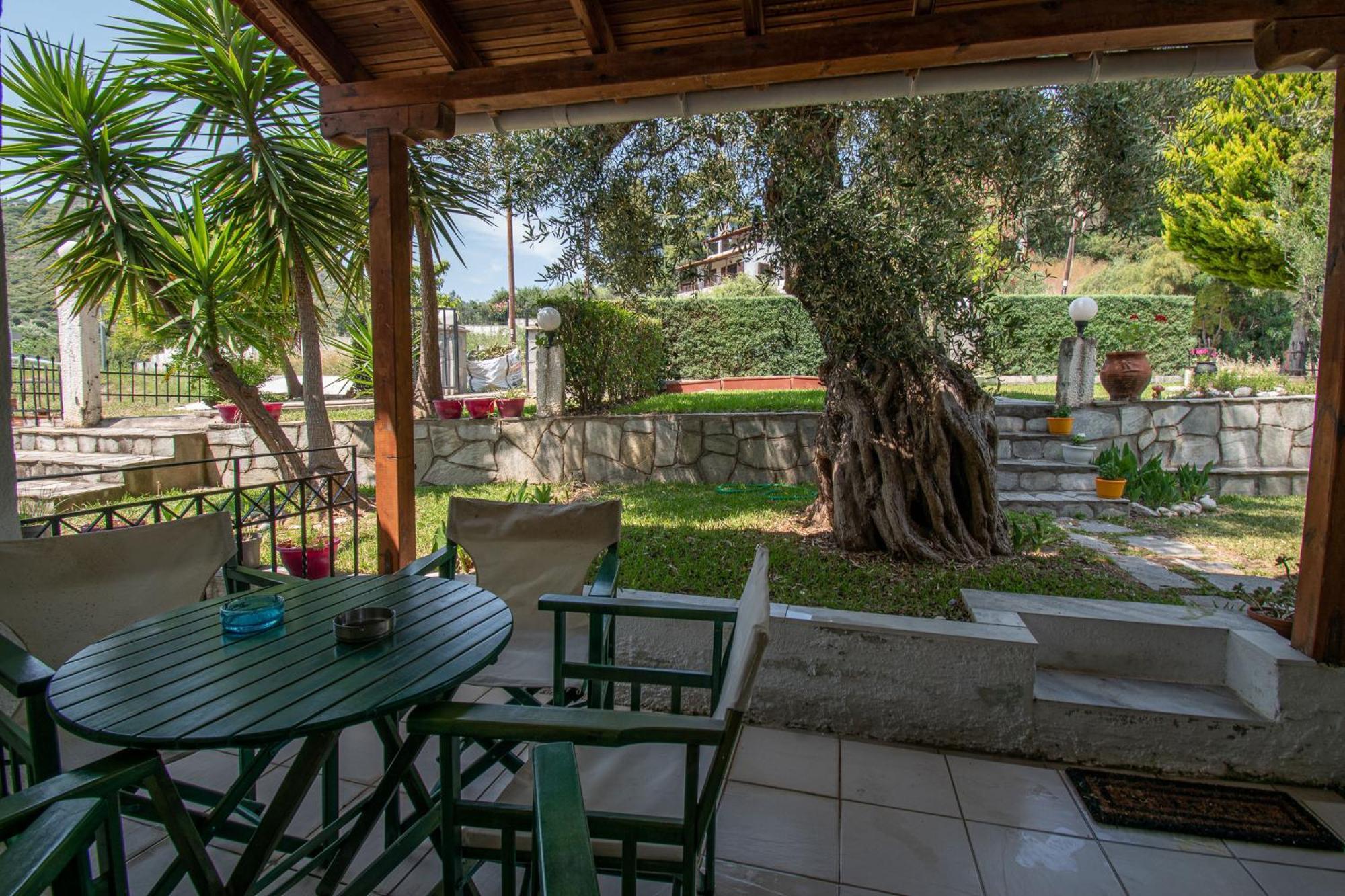 Three Sisters House Villa Mola Kalyva Exterior photo